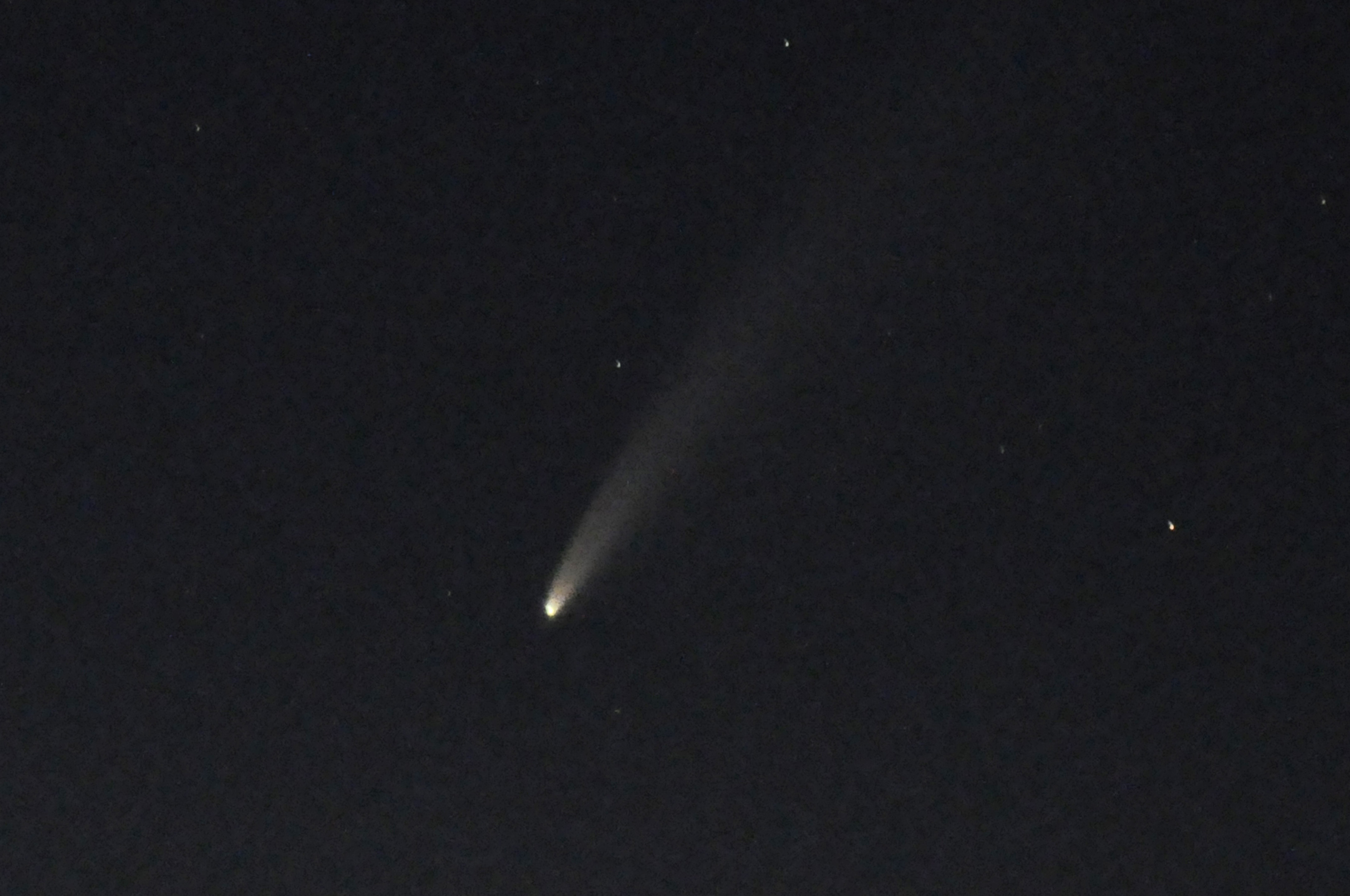 Comet NEOWISE from Telford